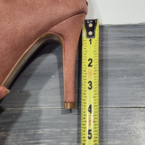 Journee Collection Markie Bootie Slouchy Stiletto Size 6 Blush FLAW artsy - Picture 14 of 14